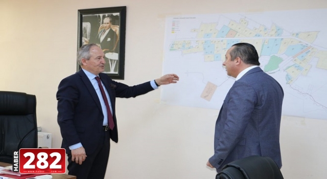 AK PARTİ ERGENE’DEN OSB MÜDÜRLÜKLERİNE ZİYARET