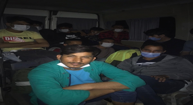 Tekirdağ’da Avrupa’ya gitmeye çalışan 16 sığınmacı yakalandı
