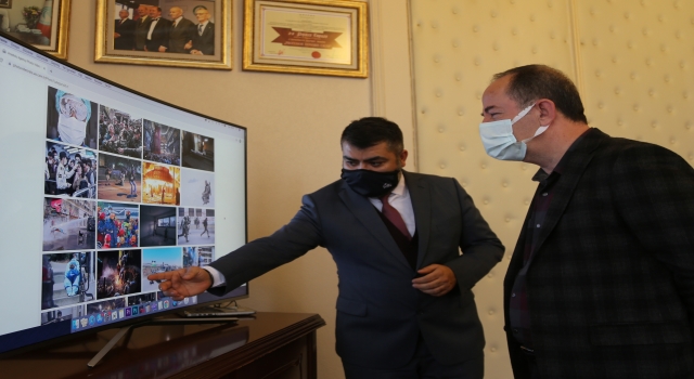 Edirne Belediye Başkanı Gürkan, AA’nın ”Yılın Fotoğrafları” oylamasına katıldı