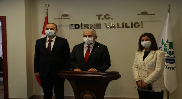 AK Parti İzmir Milletvekili Yıldırım, Edirne’de ziyaretlerde bulundu