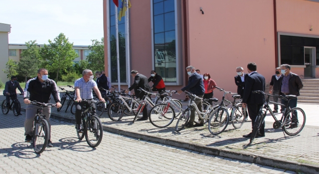 Trakya Üniversitesinde bisiklet turu düzenlendi