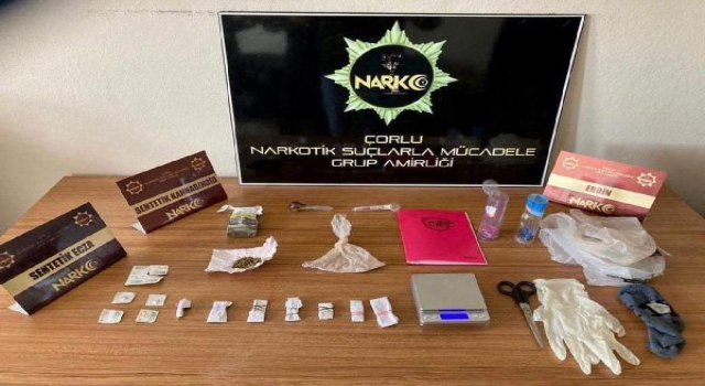 Tekirdağ’da uyuşturucu operasyonlarında 13 tutuklama