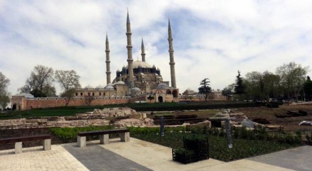 Selimiye Camisi’nin meydan düzenleme projesinde sona gelindi