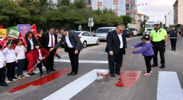 Süloğlu’nda yaya önceliği etkinliği