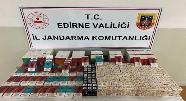 Edirne’de 200 elektronik sigara ve 230 likit ele geçirildi