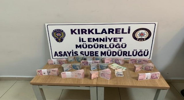 Dolandırıcılık şüphelisi 217 bin 800 TL ile yakalandı