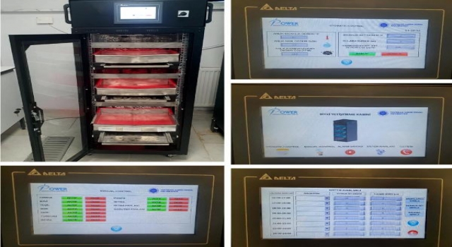 NKÜ’de, tam otomasyonlu prototip mikro yeşillik bitki yetiştirme kabini tasarlandı