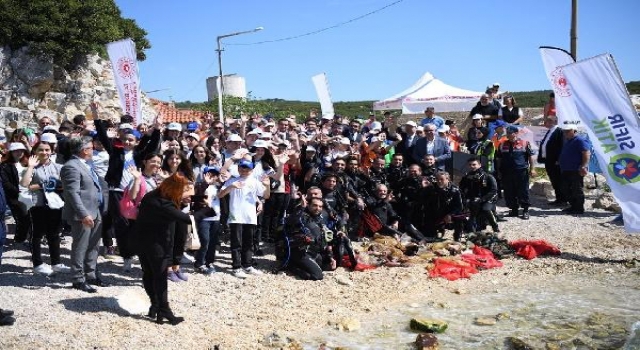 Saros Körfezi’nde, Türkiye Çevre Haftası etkinliği
