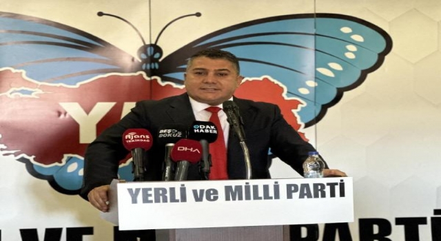 Yerli ve Milli Parti Genel Başkanı Mutlu: Batı, Filistin’in yıkılmasına göz yumuyor