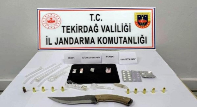 Tekirdağ’da jandarmadan 4 ilçede uyuşturucu operasyonu