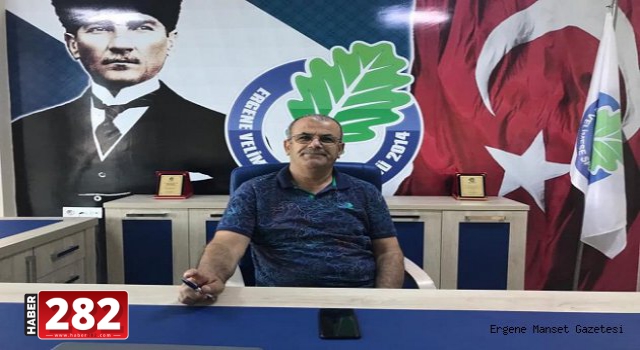 Ergene Velimeşespor Kulüp Başkanı Adem Memiş Açıklamalarda Bulundu