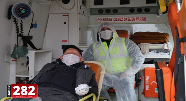 Marmaraereğlisi Belediyesi'nin Hasta Nakil Hizmetleri Devam Ediyor