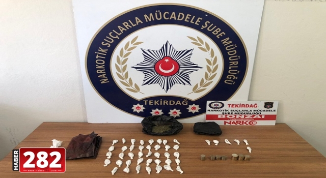Çorlu'da uyuşturucu operasyonu: 2 gözaltı