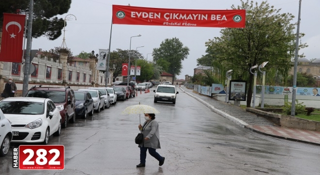 Edirne ve Tekirdağ'da yağmur etkisini sürdürüyor