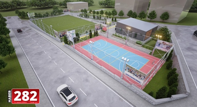 Spor tesisi yatırımları Ortacami Mahallesi ile sürüyor