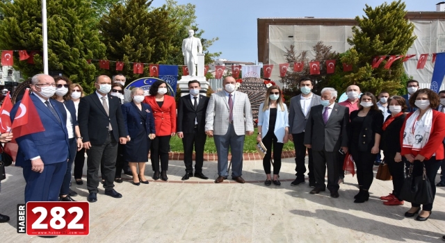 Tekirdağ’da 19 Mayıs Kutlamaları Çelenk Sunma Töreni İle Başladı