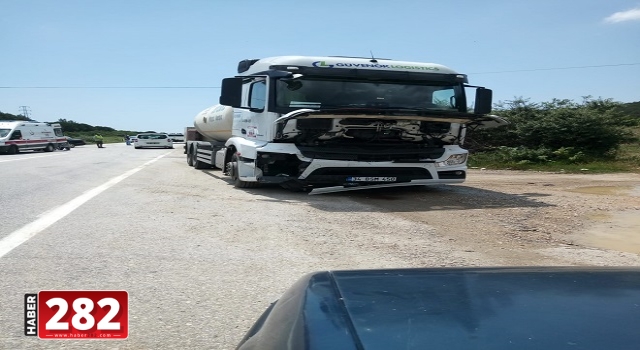 Şarköy'de trafik kazası: 1 yaralı