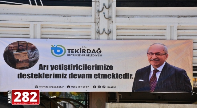 Büyükşehir Belediyesi Çerkezköy'de 234 Adet Kovan Dağıtımı Gerçekleştirdi