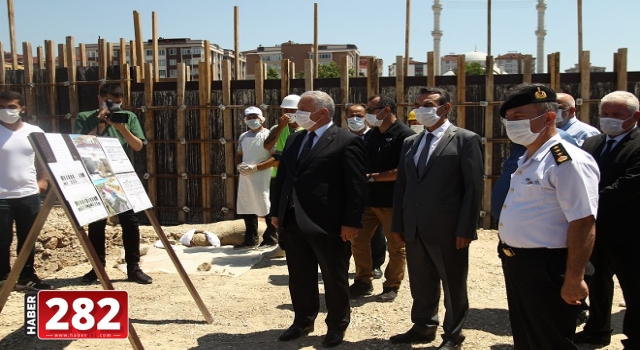 Vali Yıldırım, Çerkezköy'de jandarma karakolu inşaatını inceledi