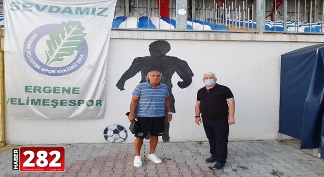 Efsane Futbolcudan Ergene Velimeşespor’a Büyük Destek