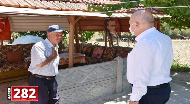 Hayrabolu Belediye Başkanı İnan şehit ailelerini ziyaret etti