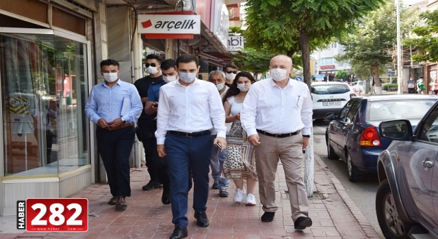 Hayrabolu’da koronavirüs tedbirleri denetimi