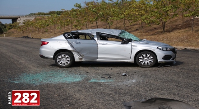 Tekirdağ'da trafik kazası: 1 yaralı