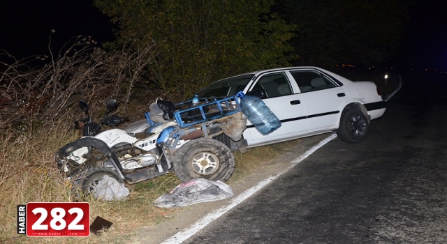 Tekirdağ'da trafik kazasında 1 kişi yaralandı