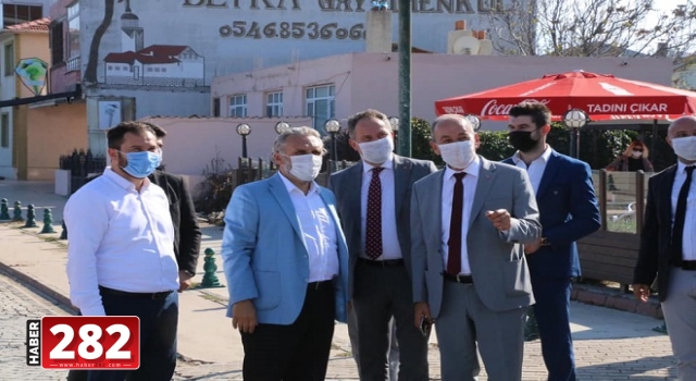 Başkan Ata, AK Parti İstanbul Milletvekili Ahmet Hamdi Çamlı’yı Ağırladı