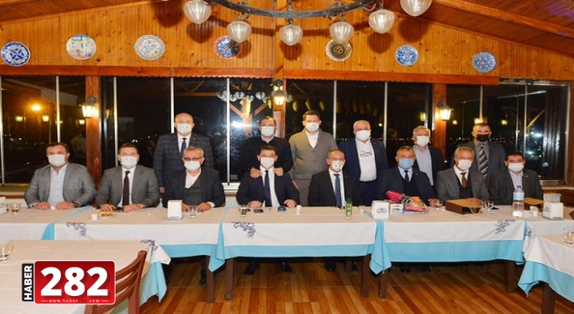 Trakya’daki AK Partili Belediye Başkanlarından Başkan Ata’ya Hayırlı Olsun Ziyareti.