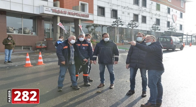 Büşra Sokak’a Süleymanpaşa Belediyesi eli değdi