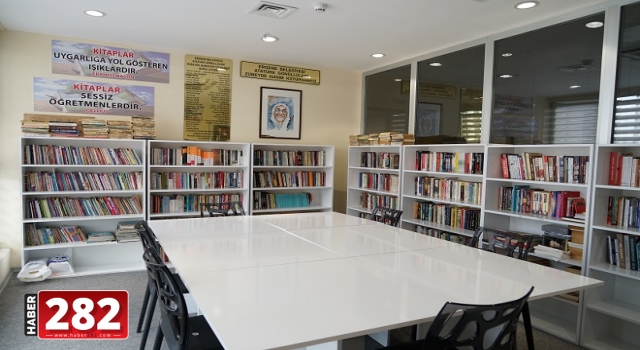 Ergene Belediyesi Atatürk Gönüllüleri Zübeyde Hanım Kütüphanesi Covid-19 Kurallarına Uyularak Hizmet Veriliyor