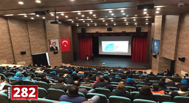 Süleymanpaşa Belediye personeline afet eğitimi verildi