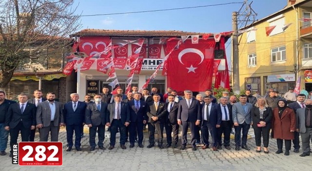 MHP’NİN ‘’ HEDEF 2023 İL İL ANADOLU ‘’ HEYETİ TEKİRDAĞ VE ÇANAKKALEDE