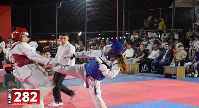 LİMANPARK’TA TAEKWONDO TURNUVASI NEFES KESTİ