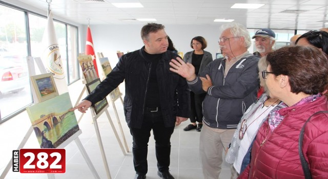 “Trakya Sergileri” resim sergisi Saray’da açıldı