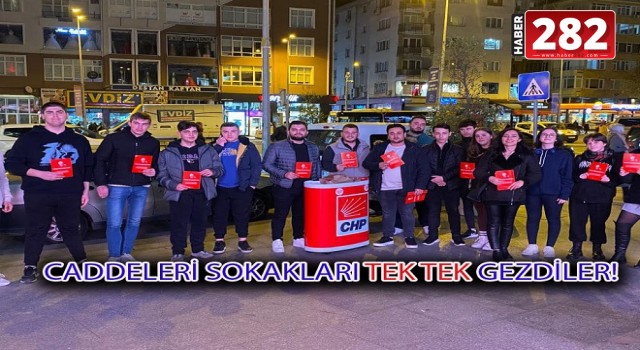 CHP GENÇLİK KOLLARI'NDAN "SINIR NAMUSTUR" BROŞÜRÜ!
