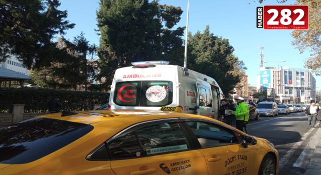 OMURTAK CADDESİ'NDE KAZA!