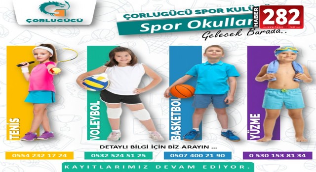 Çorlu Gücü Spor Kulübü, Geleceğin Sporcularını Yetiştiriyor