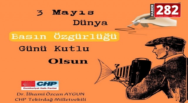 3 MAYIS DÜNYA BASIN ÖZGÜRLÜĞÜ GÜNÜ KUTLU OLSUN