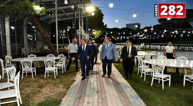 Tekirdağ Valisi Recep SOYTÜRK, Atatürk Kent Ormanında İncelemelerde Bulundu