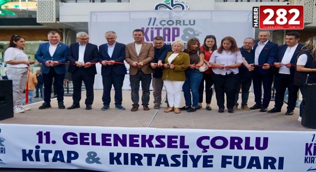 Çorlu Kitap ve Kırtasiye Fuarı Kitapseverleri Ağırlıyor