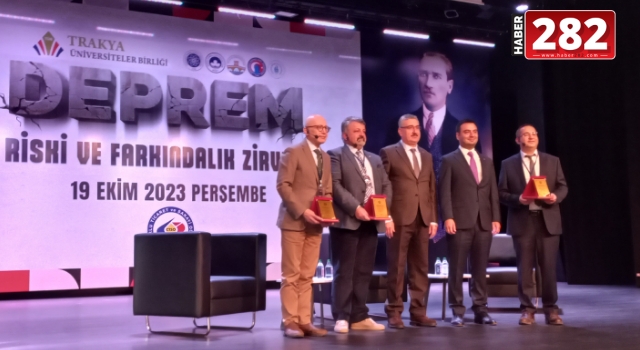 ÇORLU’DA DEPREM RİSKİ VE FARKINDALIK ZİRVESİ GERÇEKLEŞTİ