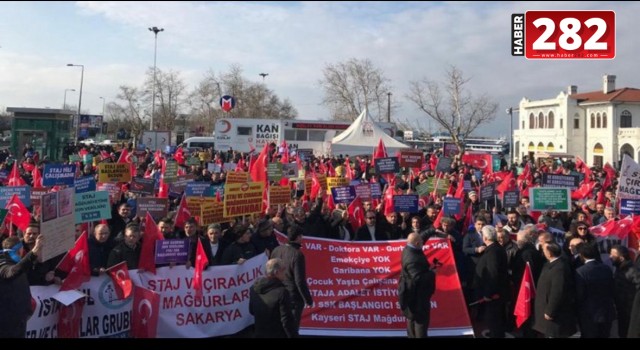STAJ VE ÇIKARLIK MAĞDURLARI ‘BÜYÜK İSTANBUL MİTİNGİ”NE HAZIRLANIYOR