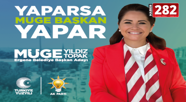 AK Parti Ergene Belediye Başkan Adayı Müge Yıldız Topak'tan Gençlere Özel Müjde!