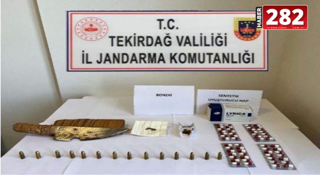 Tekirdağ'da operasyonunda 4 gözaltı