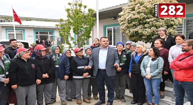 Başkan Nallar, belediye emekçilerinin bayramını kutladı