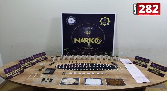 Çorlu’da uyuşturucu operasyonunda 3 tutuklama