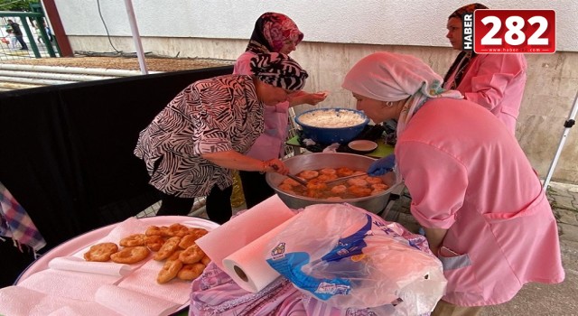 Özel çocuklara lokma şenliği