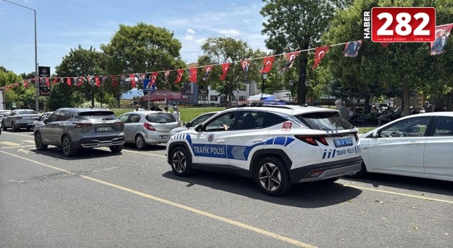 Tekirdağ'da hatalı park edilen araçlara sıkı denetim